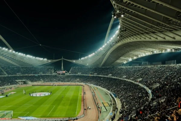 football stadium night lights